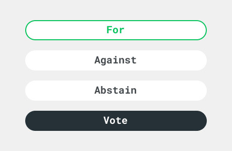 Vote for proposal feature screen