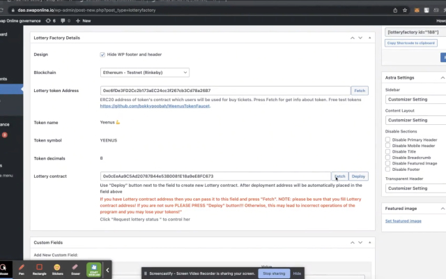 Watch lauching video