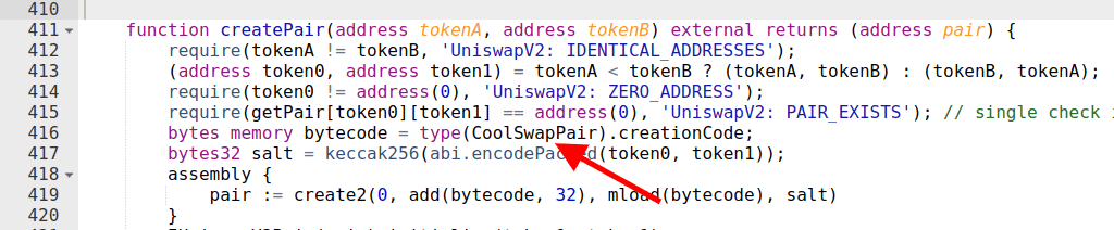 replace other names for erc20 and pair contracts